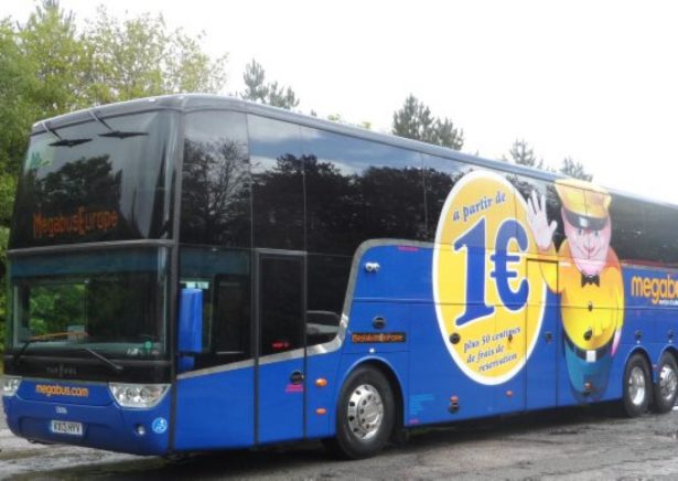 Nouvelles lignes Megabus à 1 euro