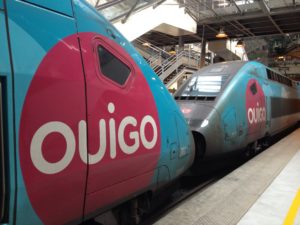 Ouigo train low cost SNCF