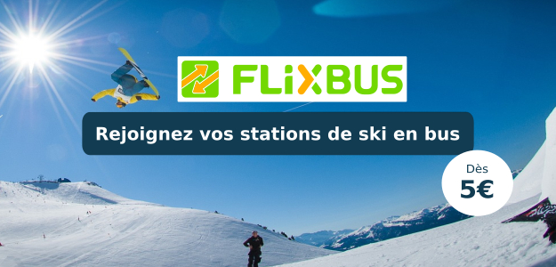 FlixBus Stations de ski en bus