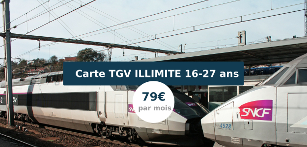 Carte jeunes illimité TGV SNCF