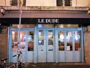 Le Dude bar pas cher Paris