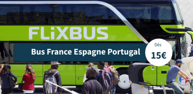 Bus France Espagne Portugal de FlixBus