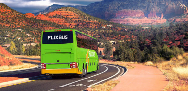 FlixBus bus Etats-Unis USA